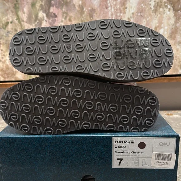 NWT IN BOX Emu waterproof Patterson HI boot size 7